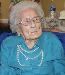 Ms. Besse Cooper- 115 years old